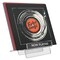 Americanflat Now Playing Vinyl Record Stand - Clear Acrylic Now Playing Sign Holds Up to 19 Records - 7.8x7.5"